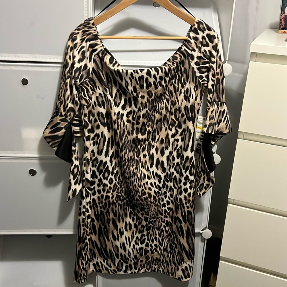 NWT Animal print dress size M